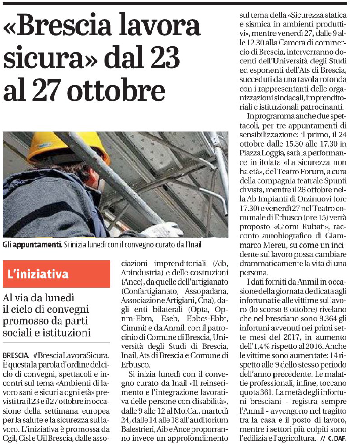 Rassegna Stampa – Assopadana